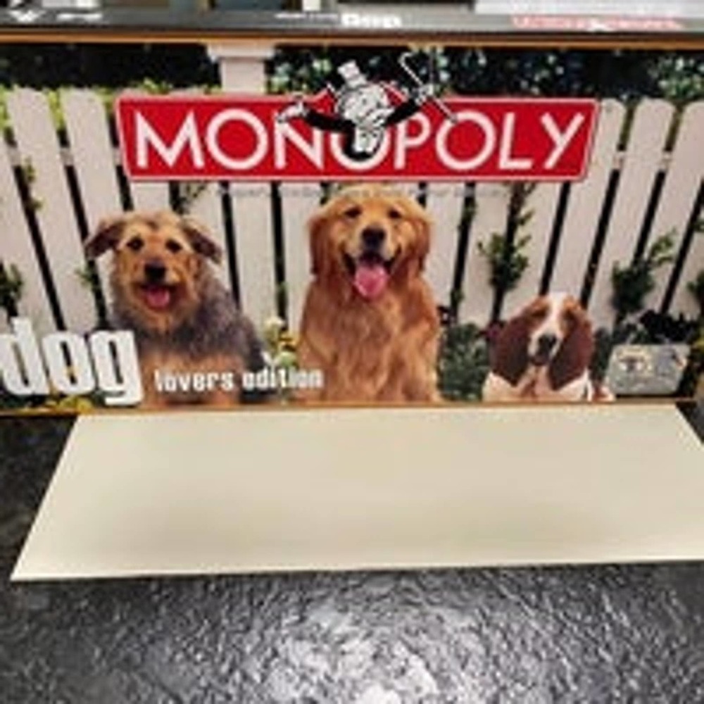 Rare Parker Brothers Monopoly Dog Lovers Edition‎